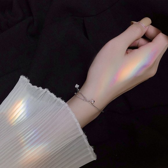 NEW 925 Sterling Silver Simple Bead Bracelet I - Picture 5 of 7